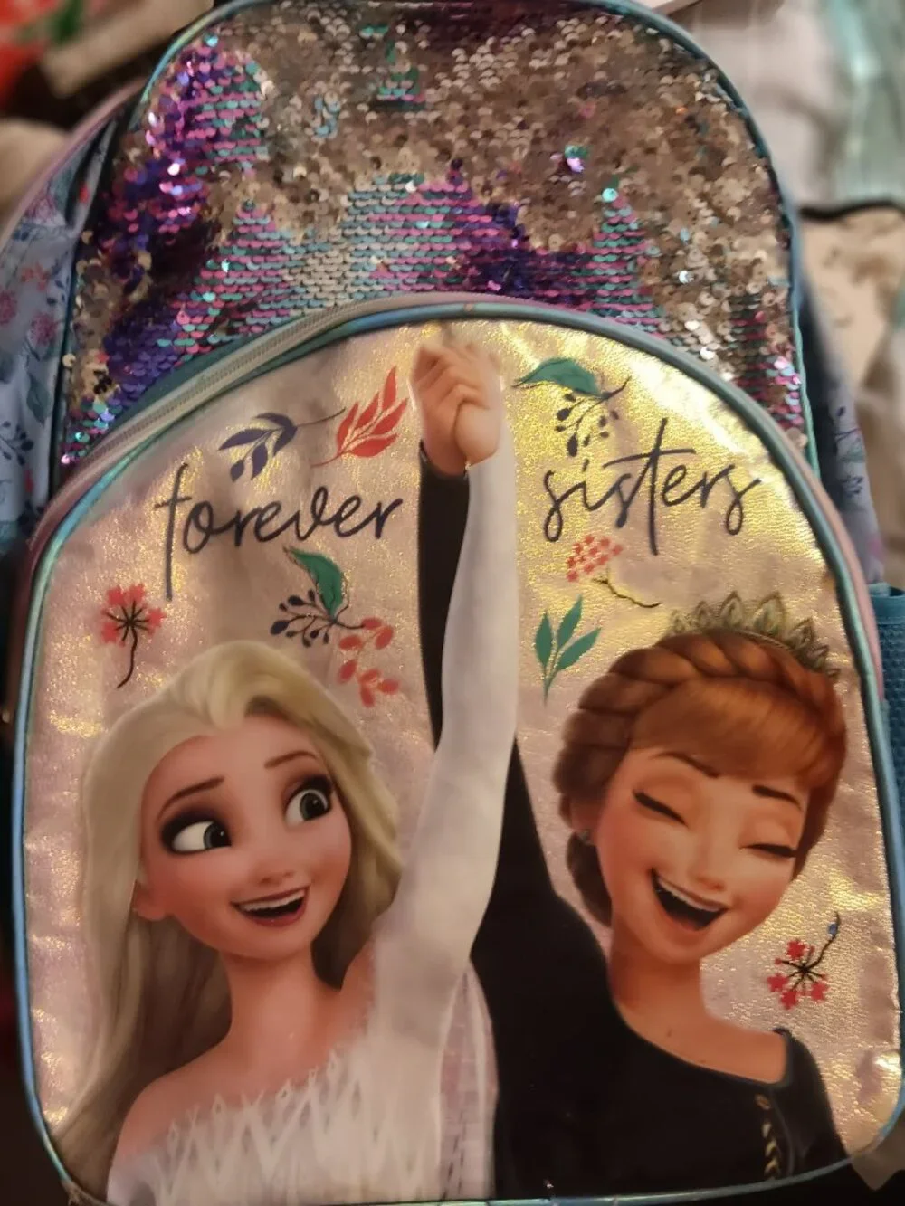 Elsa girls backpack
